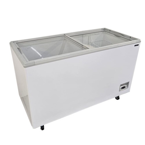Chest freezer flat top glass - chest,