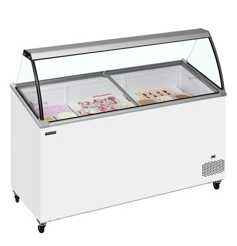 Small scoop ice cream freezer - cream,