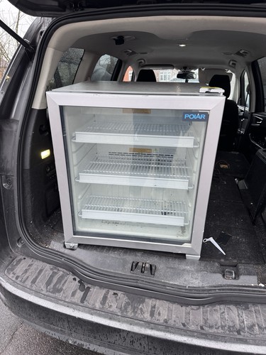 Display freezer 90l glass - display,