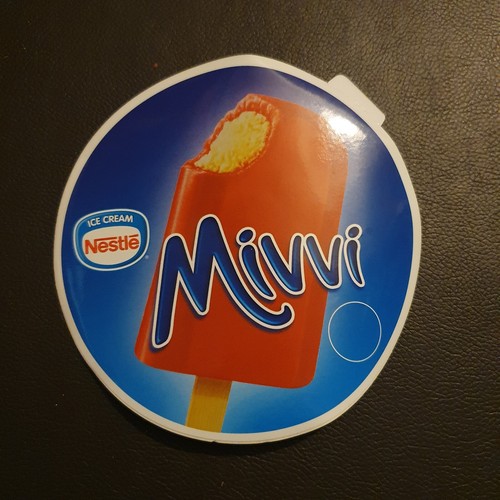 Mivvi ice cream - cream, window