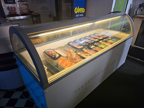 Commercial curved glass ice - commercial,